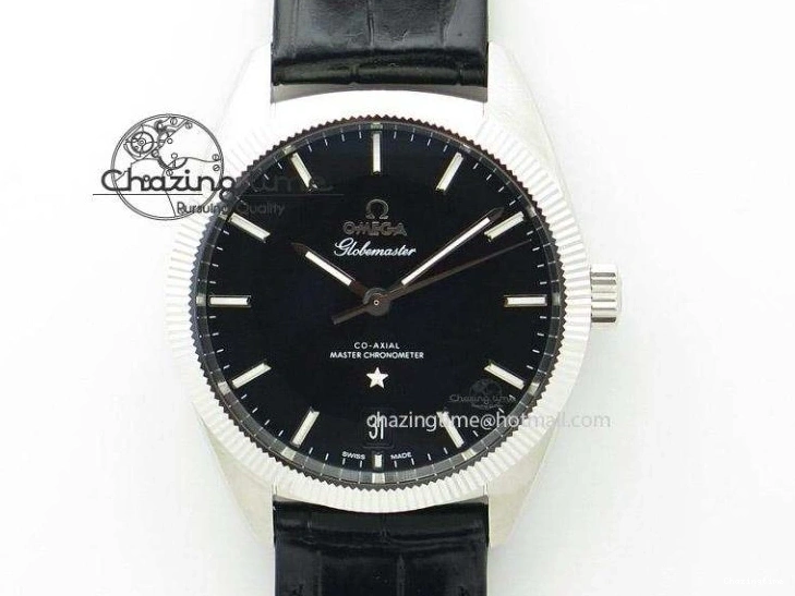 0324 Minimalist Speedmaster ’57 Co-Axial SS RG OMF 1:1 Best Edition White Dial On Leather Strap A9300 (Free Leather Strap) 8072